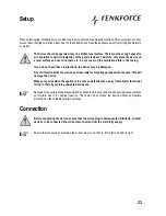 Preview for 23 page of Renkforce TP-1000 Operating Instructions Manual