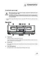 Preview for 25 page of Renkforce TP-1000 Operating Instructions Manual