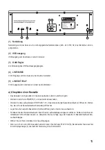 Предварительный просмотр 11 страницы Renkforce TP-1010USB Operating Instructions Manual