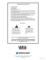 Preview for 16 page of Renkus-Heinz VARIAi VA101i-15 User Manual