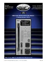 Preview for 1 page of Reno MMU-1600G Series Operation Manual