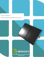 Preview for 1 page of Renogy 100W Solar Suitcase Manual