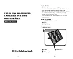 Preview for 4 page of Renogy E.FLEX 21W R-SC001 User Manual