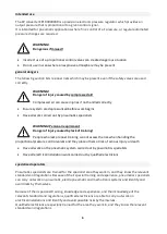 Preview for 6 page of Renova EP10000000R Assembly Manual And Operating Instructions