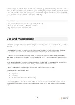 Preview for 11 page of Renova Jarshire moviroll Operating Instructions Manual