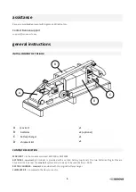 Preview for 5 page of Renova movicart MCE 400 Operating Instructions Manual