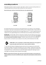 Preview for 7 page of Renova PWR 170 B Assembly And Maintenance Manual