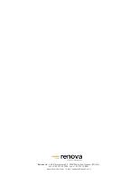 Preview for 19 page of Renova PWR 170 B Assembly And Maintenance Manual