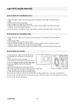 Preview for 16 page of Renova Turborex TS 180 Operating Instructions Manual