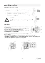 Предварительный просмотр 9 страницы Renova turborex TSP 180 Operating Instructions Manual