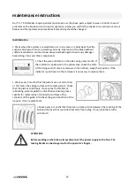 Предварительный просмотр 14 страницы Renova turborex TSP 180 Operating Instructions Manual