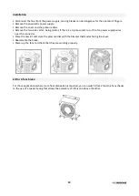 Предварительный просмотр 19 страницы Renova turborex TSP 180 Operating Instructions Manual