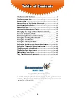 Preview for 2 page of Renovator Multi-Tool Safety And Operating Manual