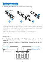 Предварительный просмотр 4 страницы RENPHO R-Q001 User Manual