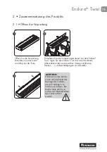 Предварительный просмотр 5 страницы Renson Endura Twist Assembly Instructions Manual