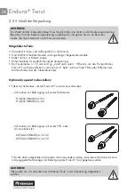 Предварительный просмотр 6 страницы Renson Endura Twist Assembly Instructions Manual