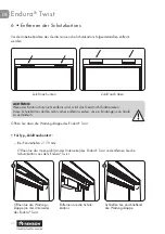 Предварительный просмотр 22 страницы Renson Endura Twist Assembly Instructions Manual