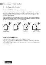 Preview for 8 page of Renson Fixscreen 100 Solar Installation Instructions Manual