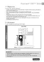 Preview for 3 page of Renson Fixscreen 100EVO Solar Installation Instructions Manual