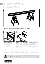 Preview for 4 page of Renson Fixscreen 100EVO Solar Installation Instructions Manual