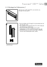 Preview for 5 page of Renson Fixscreen 100EVO Solar Installation Instructions Manual