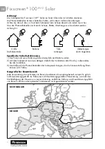 Preview for 8 page of Renson Fixscreen 100EVO Solar Installation Instructions Manual