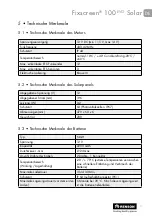 Preview for 9 page of Renson Fixscreen 100EVO Solar Installation Instructions Manual