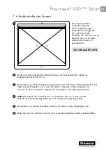 Preview for 11 page of Renson Fixscreen 100EVO Solar Installation Instructions Manual