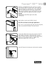 Preview for 19 page of Renson Fixscreen 100EVO Solar Installation Instructions Manual