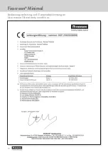 Preview for 10 page of Renson Fixscreen FXMI M User Manual & Warranty Conditions