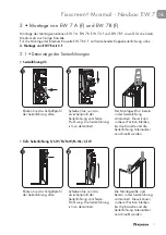 Предварительный просмотр 5 страницы Renson Fixscreen Minimal Neubau EW 7 Installation Instructions Manual