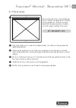 Preview for 31 page of Renson Fixscreen Minimal Installation Instructions Manual