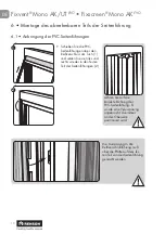 Предварительный просмотр 16 страницы Renson Fixscreen Mono AK EVO Assembly Instructions Manual