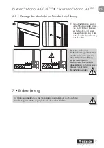 Предварительный просмотр 17 страницы Renson Fixscreen Mono AK EVO Assembly Instructions Manual