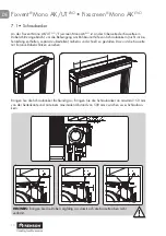 Предварительный просмотр 18 страницы Renson Fixscreen Mono AK EVO Assembly Instructions Manual