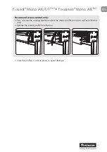 Предварительный просмотр 43 страницы Renson Fixscreen Mono AK EVO Assembly Instructions Manual