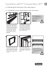 Предварительный просмотр 45 страницы Renson Fixscreen Mono AK EVO Assembly Instructions Manual