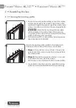 Предварительный просмотр 46 страницы Renson Fixscreen Mono AK EVO Assembly Instructions Manual