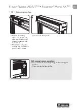 Предварительный просмотр 67 страницы Renson Fixscreen Mono AK EVO Assembly Instructions Manual