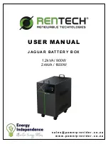 Предварительный просмотр 1 страницы Rentech Jaguar 1.2K User Manual