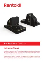 Rentokil Rat Riddance Connect Instruction Manual предпросмотр