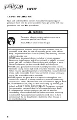 Preview for 6 page of Rentquip Patron GI-3000 Operation Manual