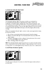 Preview for 13 page of Rentquip Patron GI-3000 Operation Manual