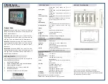 Renu Electronics FP4101 Series Quick Start Manual preview