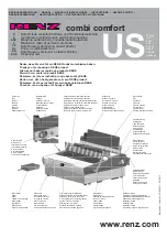 Preview for 1 page of Renz Combi Comfort Manual