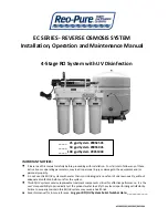 Reo-Pure EC9051004 Installation, Operation And Maintanance Manual preview