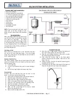 Preview for 6 page of Reo-Pure EC9051004 Installation, Operation And Maintanance Manual