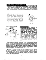 Предварительный просмотр 12 страницы REO royale wj-21 Operating Manual