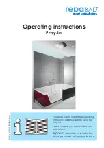 Preview for 1 page of repabad Easy-in Operating Instructions