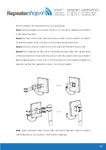 Предварительный просмотр 17 страницы Repeatershop SignalPro W18-23 User Manual